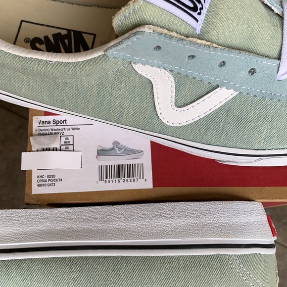 VANS SPORT DENIM Washed/True White WMNS - Picture 14 of 14